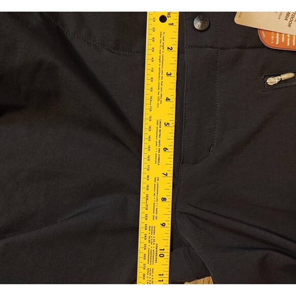 Columbia Softshell Pants Womens Medium Black Water Resistant Stretch SL8243 - Picture 12 of 14